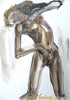 Zhivko Ladies 67 by Sedlarski – Acrylic on paper, 22 × 32 cm, unframed
