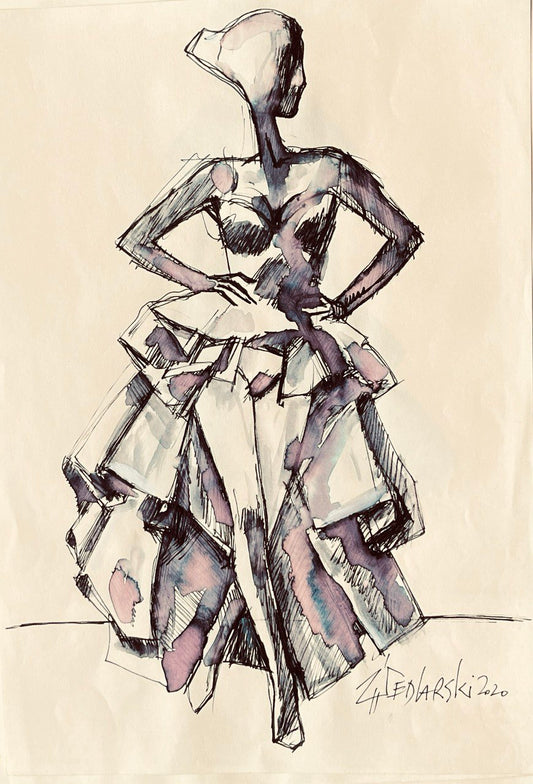 Study for a dress 1